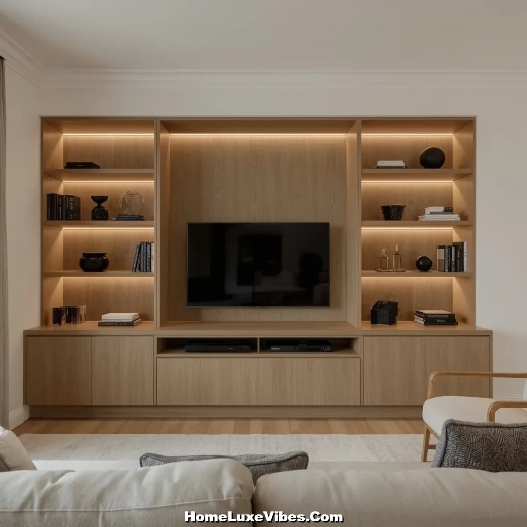 Built in TV Shelving result Built-in TV Shelving