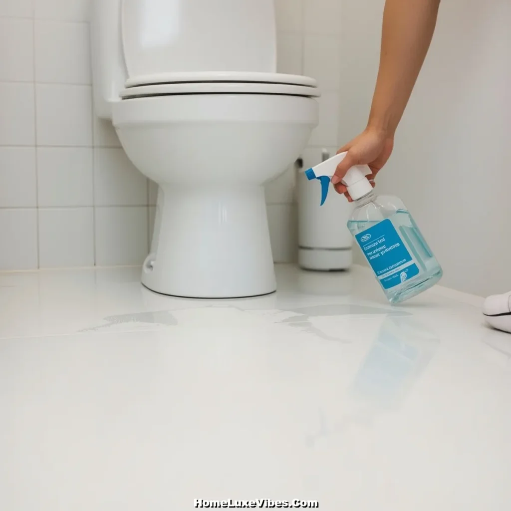 Clean Under and Around the Toilet result Clean Under and Around the Toilet