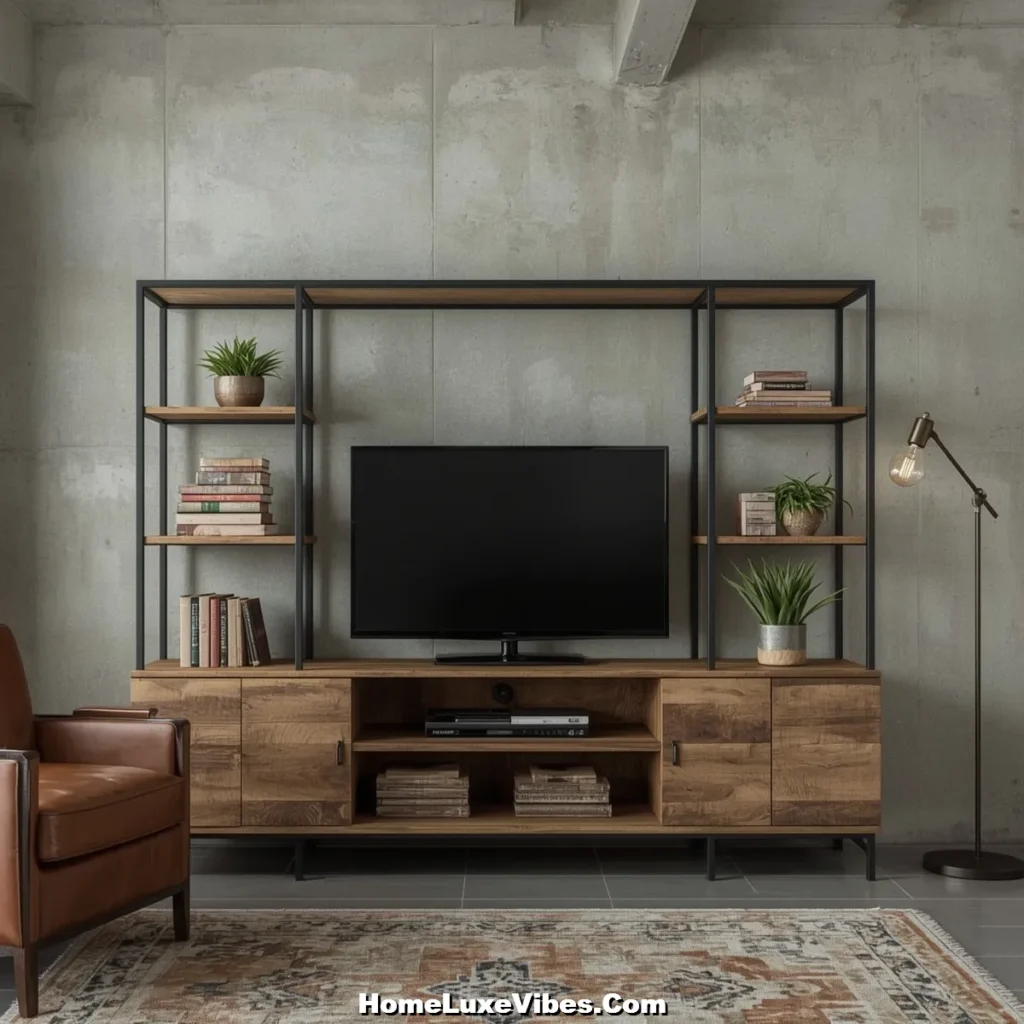 Industrial Style TV Unit result Industrial Style TV Unit