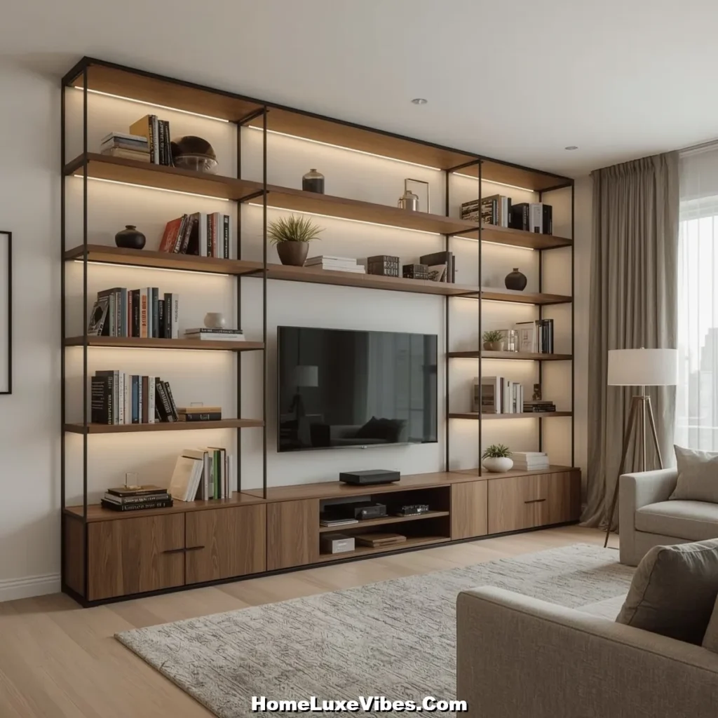 Maximize The Space with Shelf Style TV Units result Maximize The Space with Shelf-Style TV Units