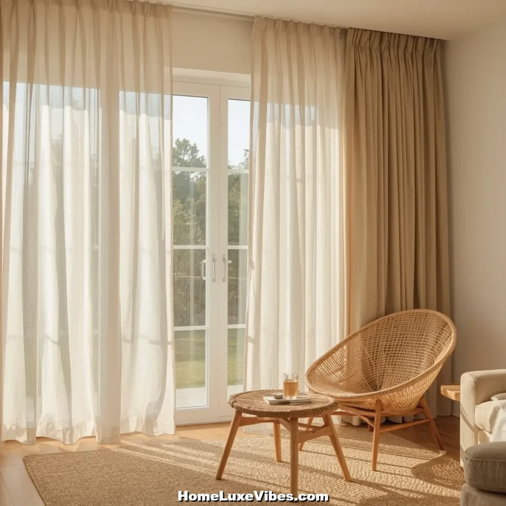 Natural Light and Soft Curtains result Natural Light and Soft Curtains