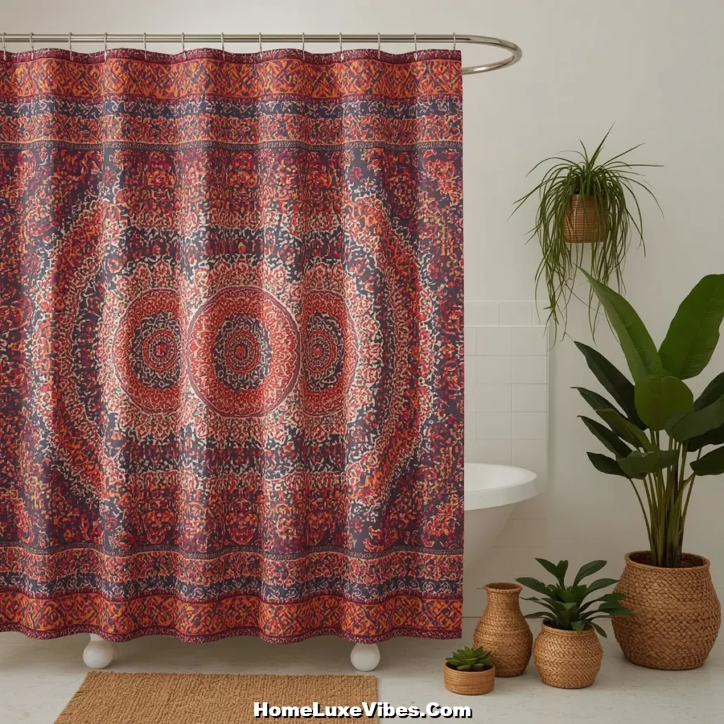Patterned Shower Curtains result Patterned Shower Curtains