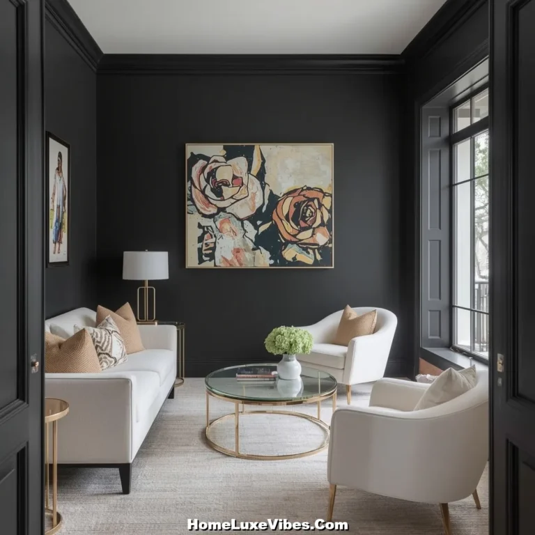 Sherwin-Williams' Tricorn Black (SW 6258)