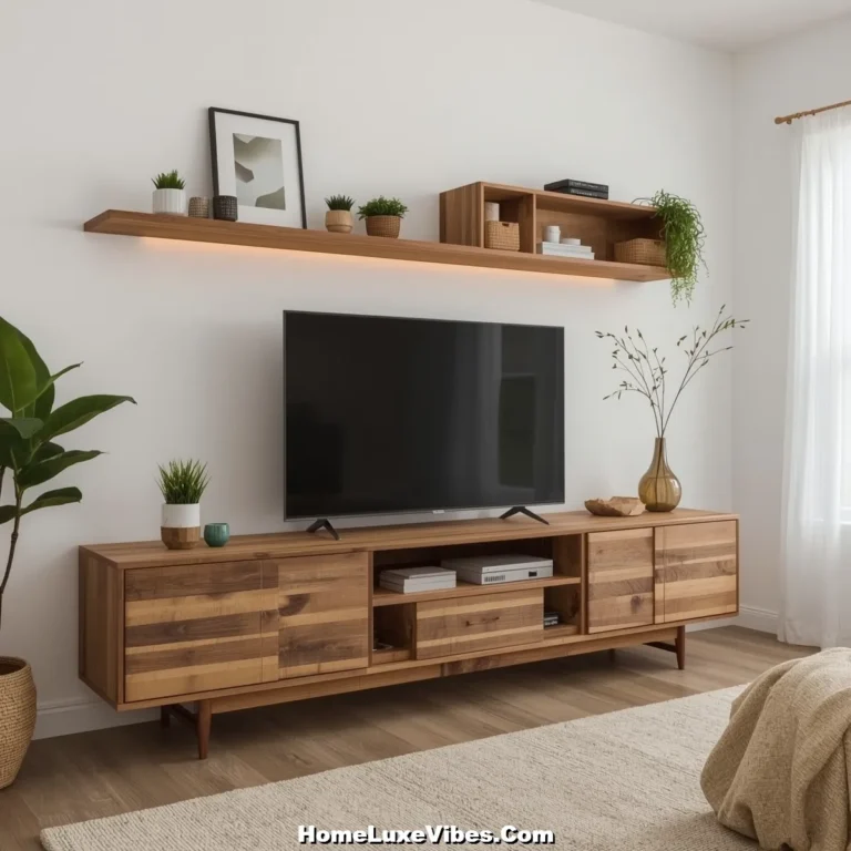 Sustainable and Eco-Friendly TV Unit Design