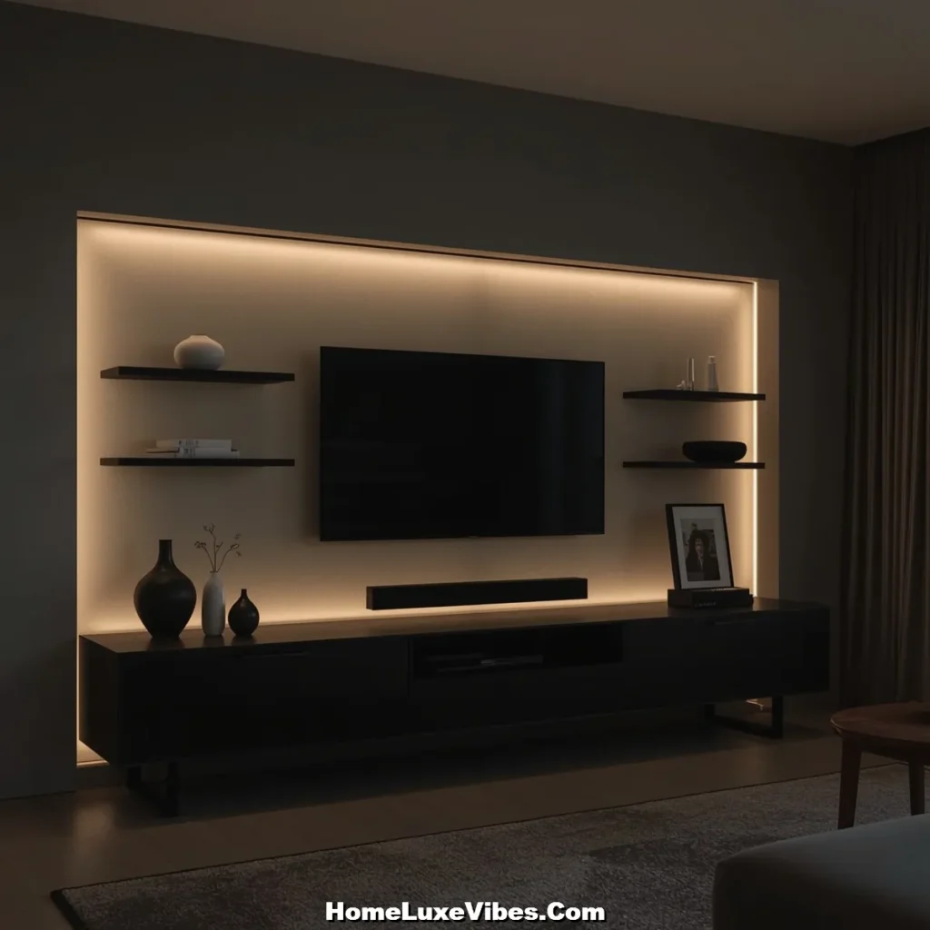 TV Unit with Backlit Panels result TV Unit with Backlit Panels