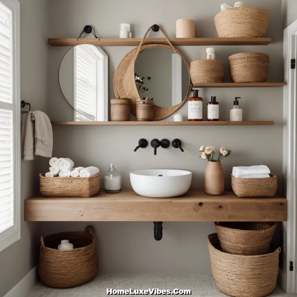 Adding Woven Baskets for Storage result Adding Woven Baskets for Storage