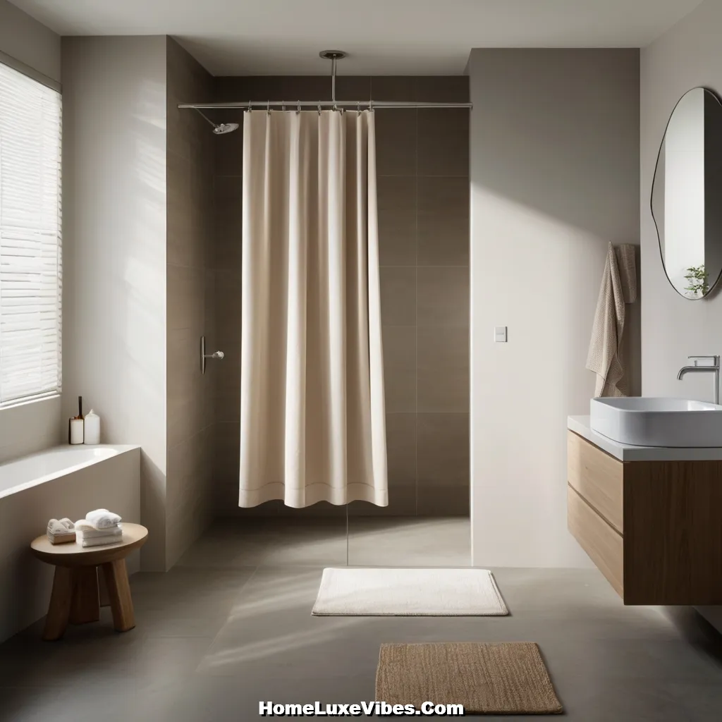 Using a Foldable Shower Curtain result Using a Foldable Shower Curtain