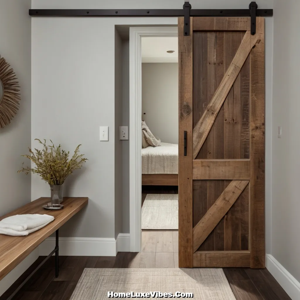 Using a Sliding Barn Door for Style and Space result Using a Sliding Barn Door for Style and Space