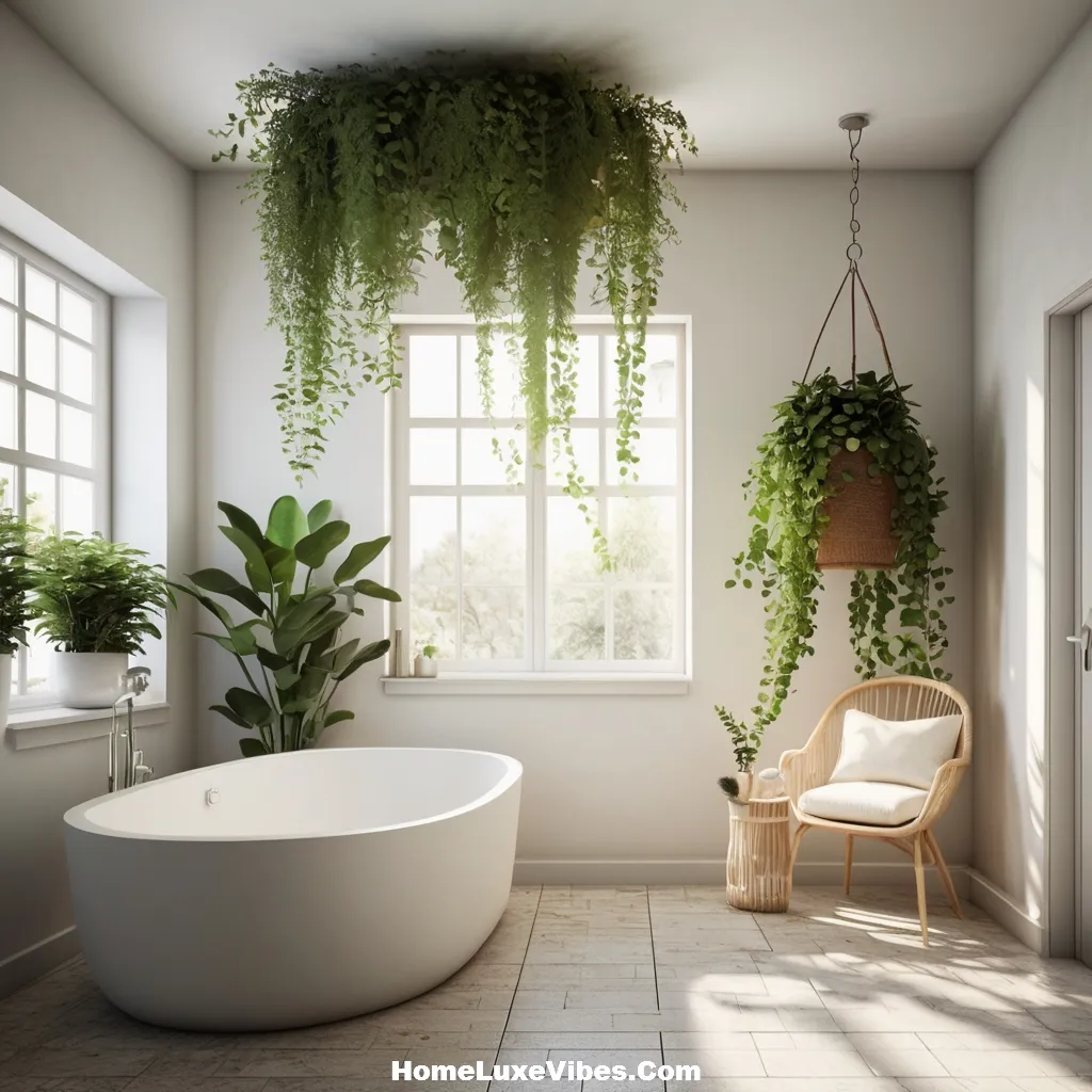 Bathroom Wall Decor with Hanging Plants – Fresh Greenery Inspiration result Bathroom Wall Decor with Hanging Plants – Fresh Greenery Inspiration