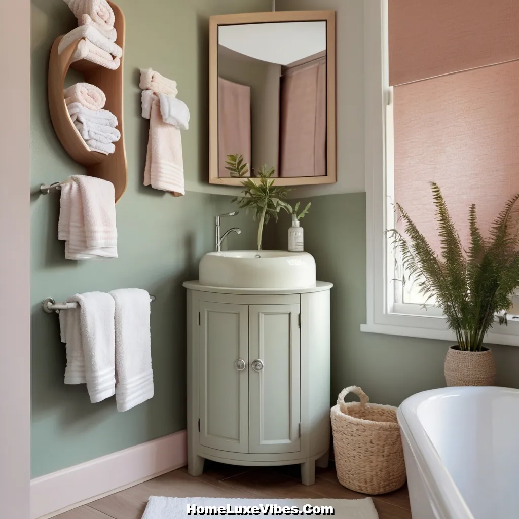 Curved Corner Cabinet for Small Bathroom result Curved Corner Cabinet for Small Bathroom