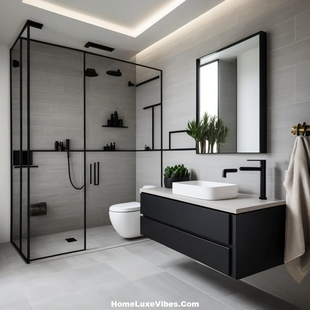 Gray Black and White Bathroom Color Scheme result Gray Black and White Bathroom Color Scheme