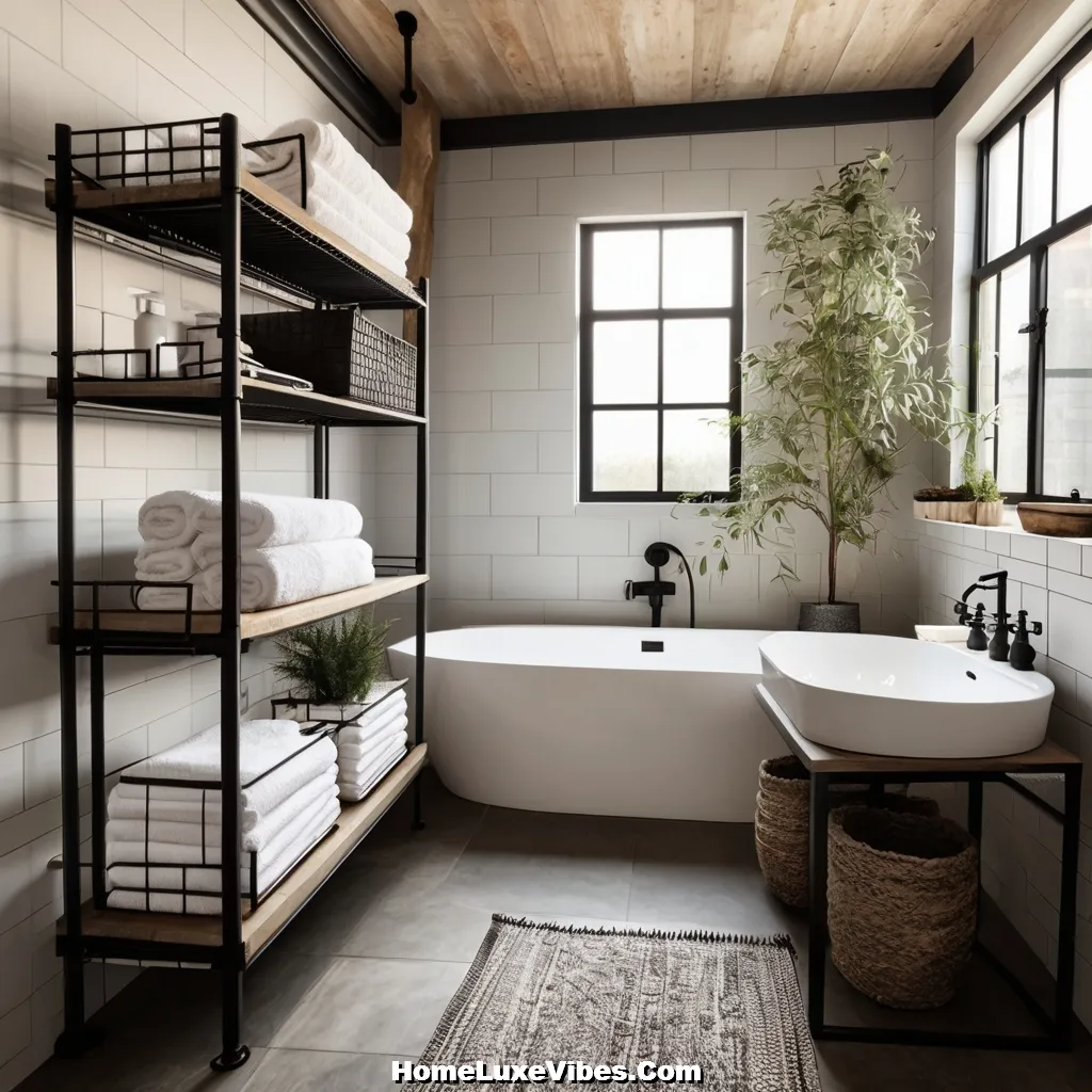 Metal Bathroom Shelf Ideas with Wire Baskets result Metal Bathroom Shelf Ideas with Wire Baskets