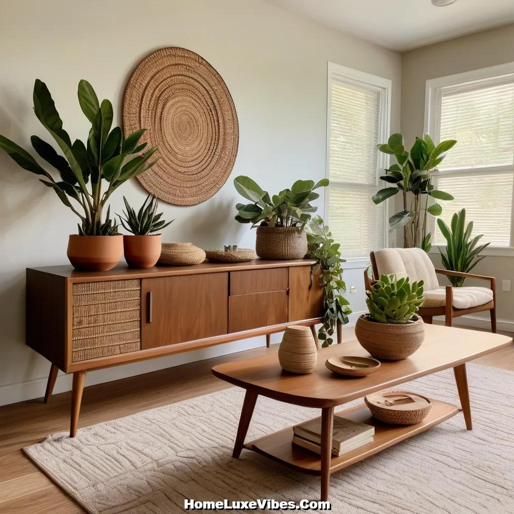 Midcentury Meets Boho Living Room Design result Midcentury Meets Boho Living Room Design