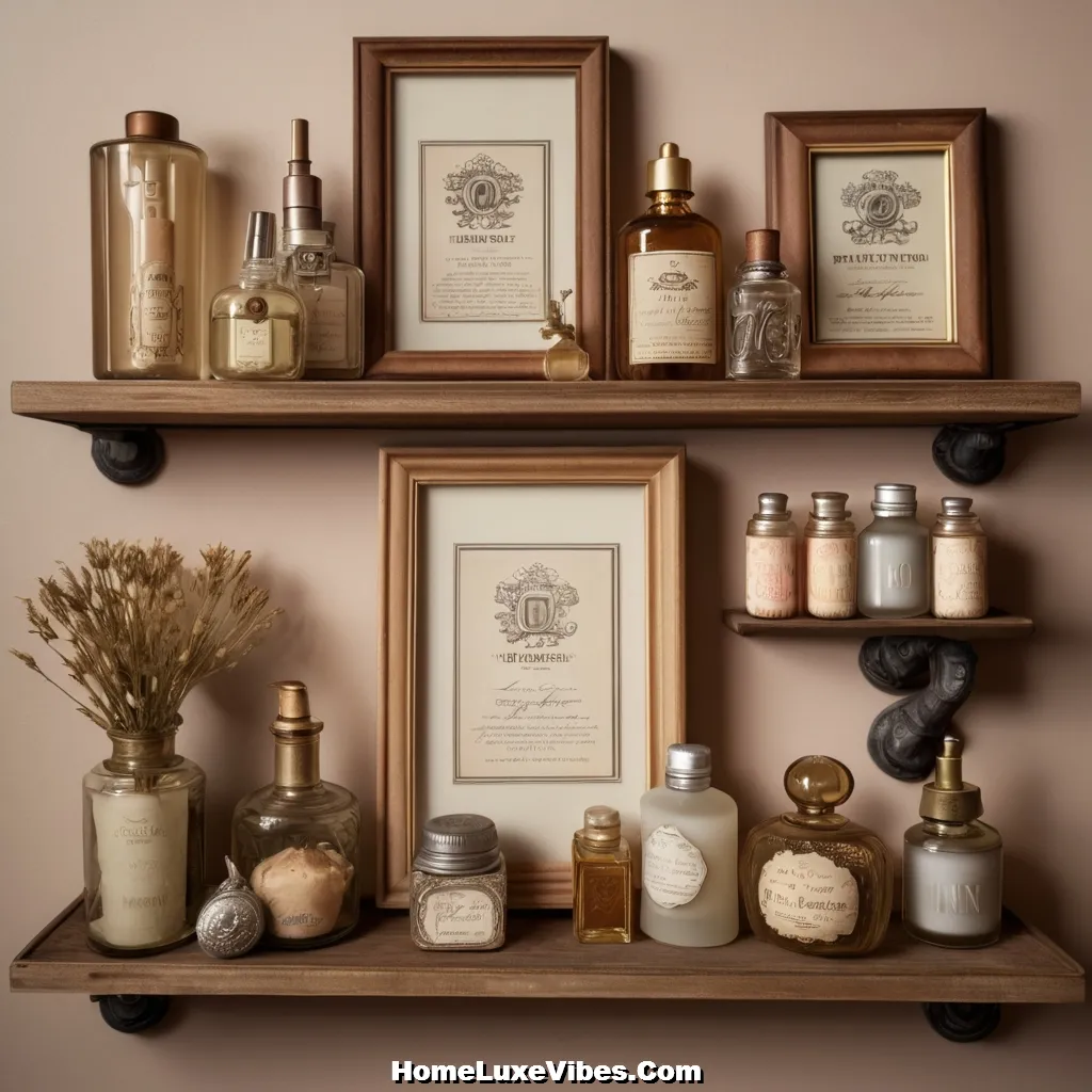 Nostalgic Bathroom Shelf Display Ideas with Decor result Nostalgic Bathroom Shelf Display Ideas with Décor