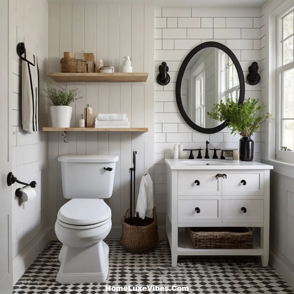 Plaid Tile Black and White Bathroom Floor result Plaid Tile Black and White Bathroom Floor
