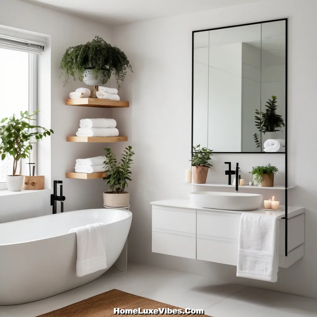 Simple White Bathroom Shelves for Small Spaces result Simple White Bathroom Shelves for Small Spaces