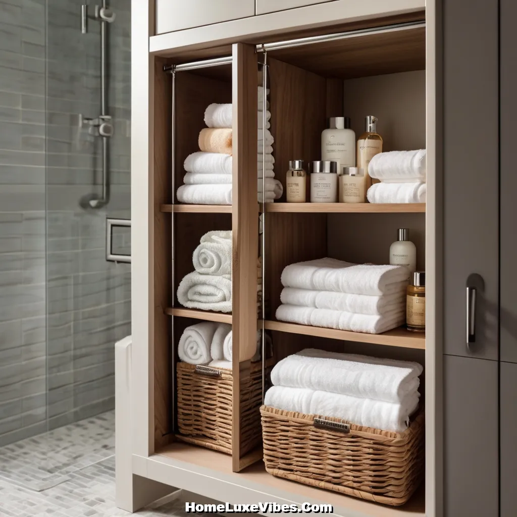 Sliding Wire Basket Storage for Bathrooms result Sliding Wire Basket Storage for Bathrooms