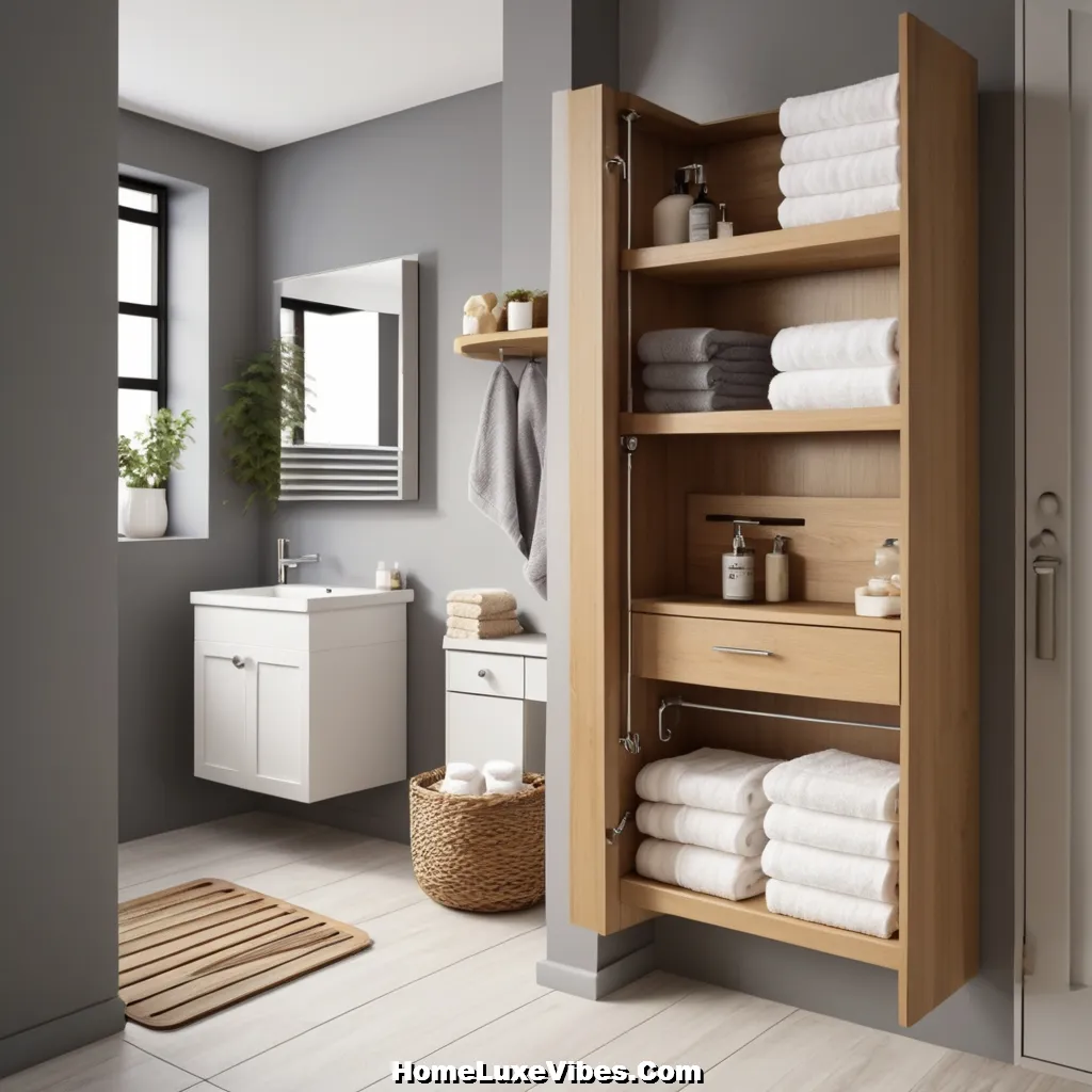 Space Saving Storage Ideas for Small Bathrooms result Space-Saving Storage Ideas for Small Bathrooms