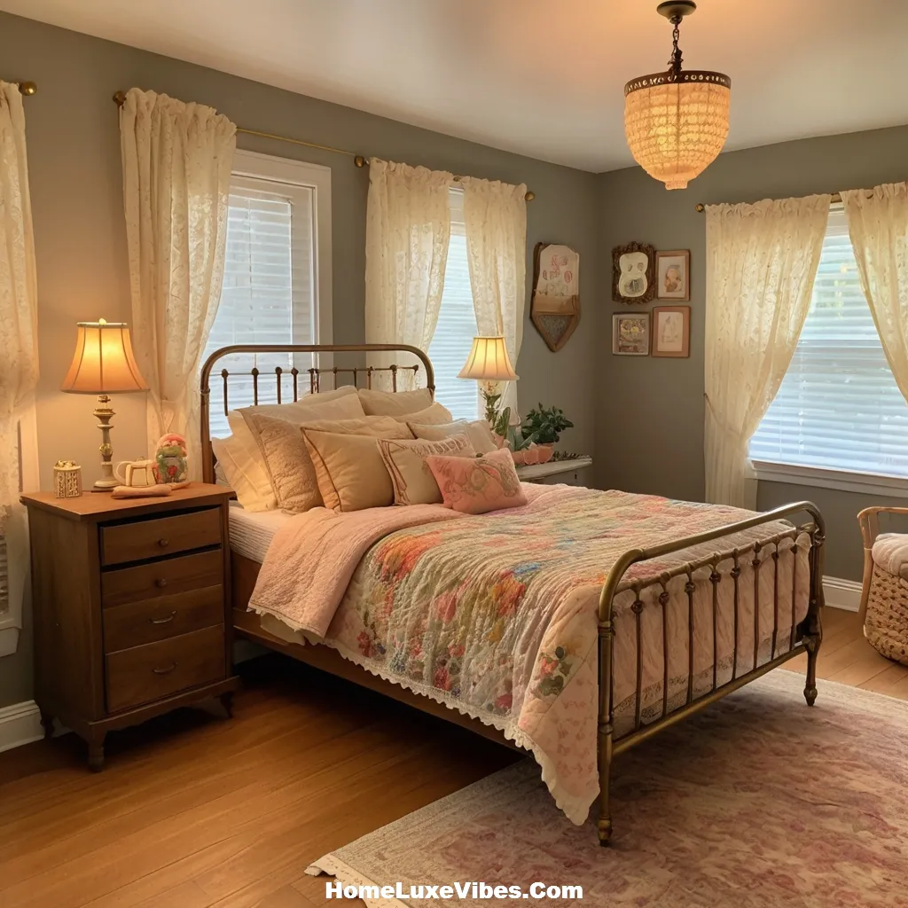 Vintage Inspired Teen Girl Bedroom with Antique Charm result Vintage-Inspired Teen Girl Bedroom with Antique Charm