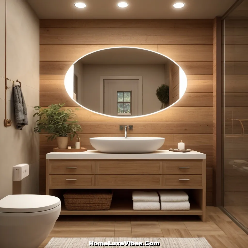 Warm Toned Shiplap Bathroom – Cozy Relaxing Design result Warm-Toned Shiplap Bathroom – Cozy Relaxing Design
