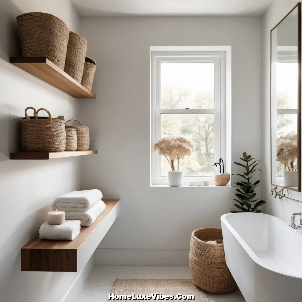 White Painted Bathroom for a Spacious Look result White Painted Bathroom for a Spacious Look