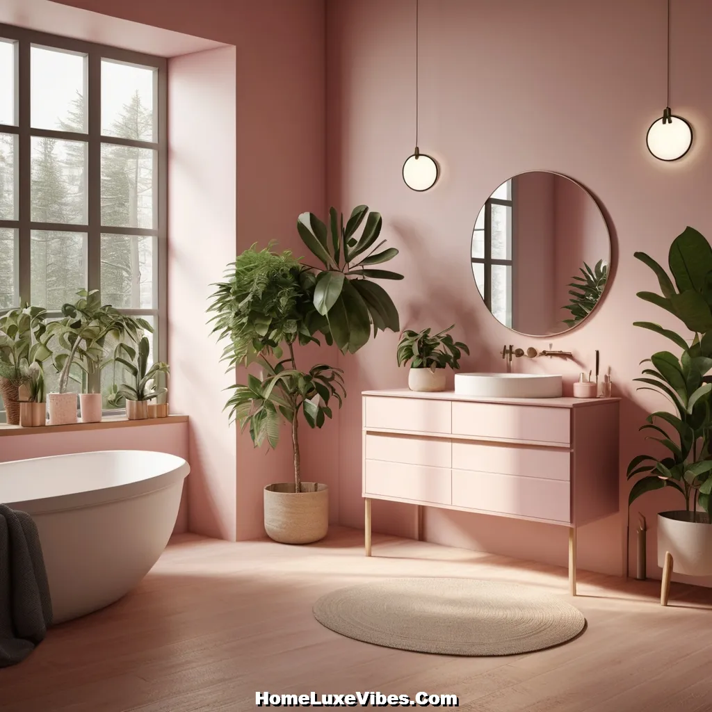 pink bathroom with blush painted walls result pink bathroom with blush painted walls