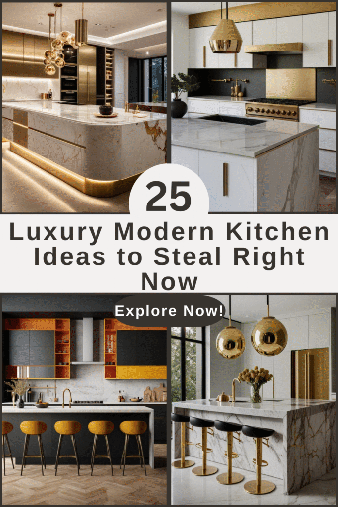 25+ Luxury Modern Kitchen Ideas to Steal Right Now