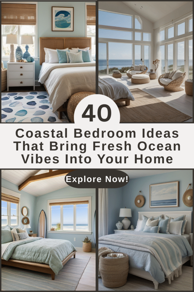 40 Coastal Bedroom Ideas That Bring Fresh Ocean Vibes Into Your Home 40+ Coastal Bedroom Ideas That Bring Fresh Ocean Vibes Into Your Home
