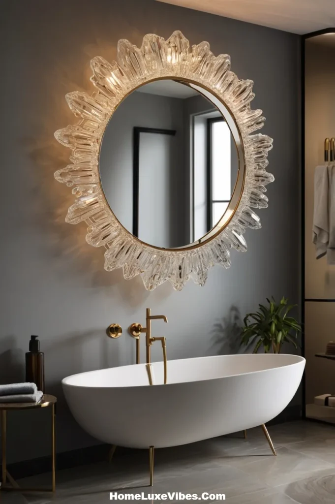 Artistic Vanity Light Fixture Design
