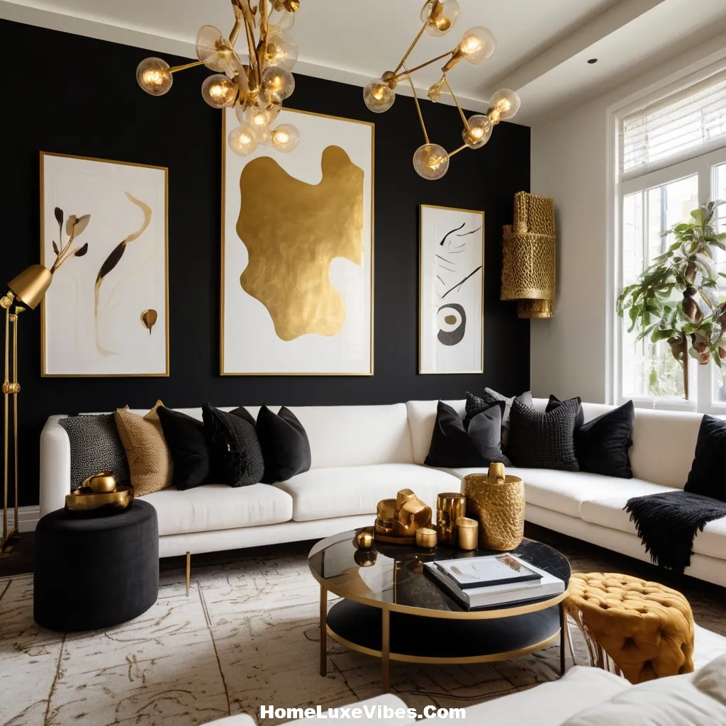 Black Accent Wall in Living Room result Black Accent Wall in Living Room