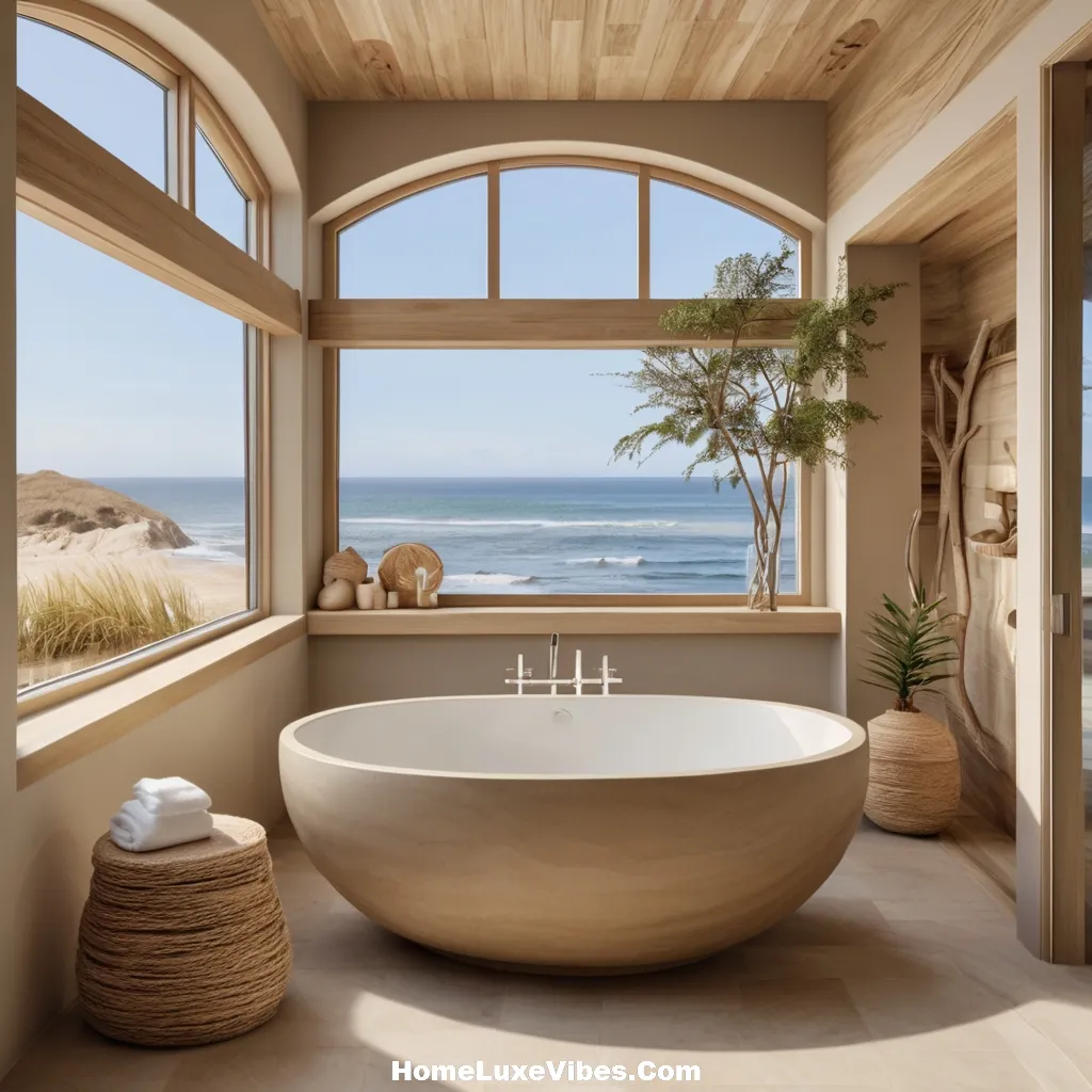 Coastal Inspired Spa Bathroom Design result Coastal-Inspired Spa Bathroom Design