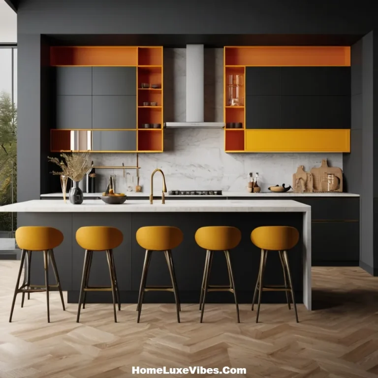 Contrasting Cabinetry Luxury Kitchen
