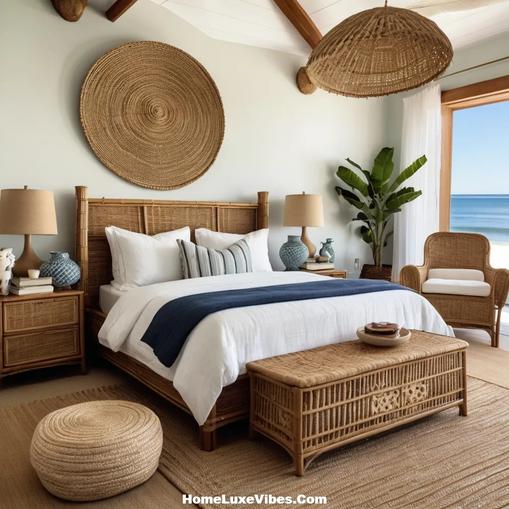 Earthy Textures in Coastal Bedroom Design for Warmth result Earthy Textures in Coastal Bedroom Design for Warmth