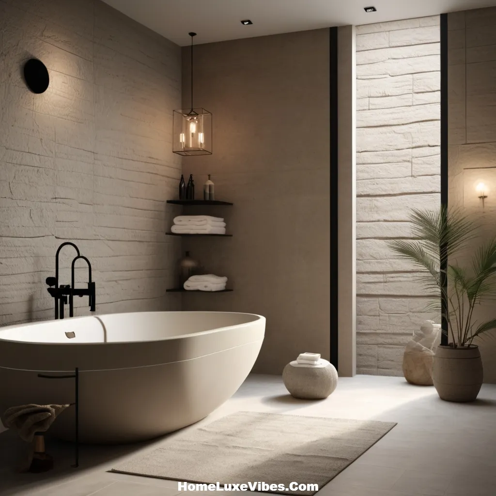 Elegant Monochrome Spa Bathroom Style result Elegant Monochrome Spa Bathroom Style