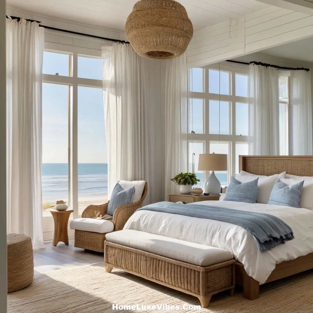 Elevated Coastal Bedroom Design for Open and Airy Feel result Elevated Coastal Bedroom Design for Open and Airy Feel