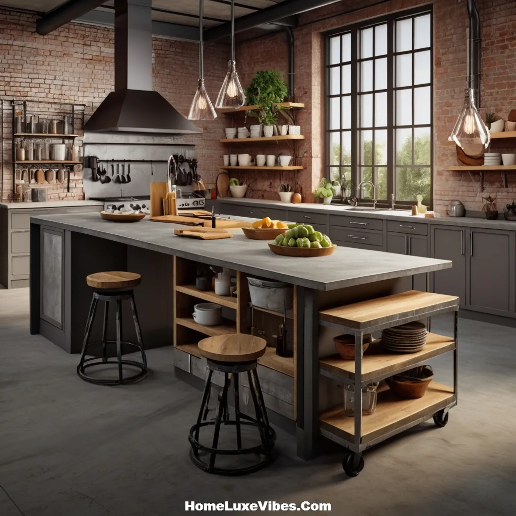 Industrial Kitchen Islands with Concrete Tops – Industrial Kitchen Design Inspiration result Industrial Kitchen Islands with Concrete Tops – Industrial Kitchen Design Inspiration