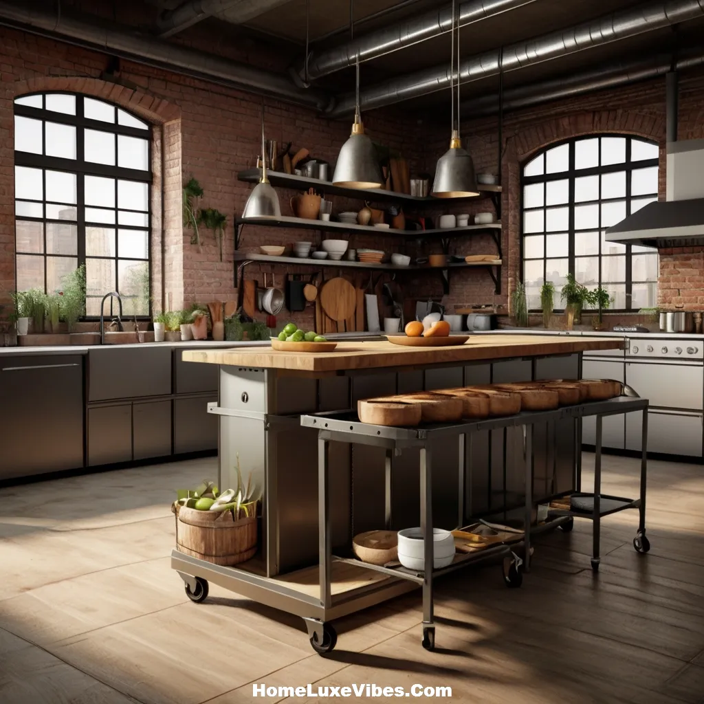 Industrial Kitchen Islands with Wheels – Industrial Kitchen Design Inspiration result Industrial Kitchen Islands with Wheels – Industrial Kitchen Design Inspiration