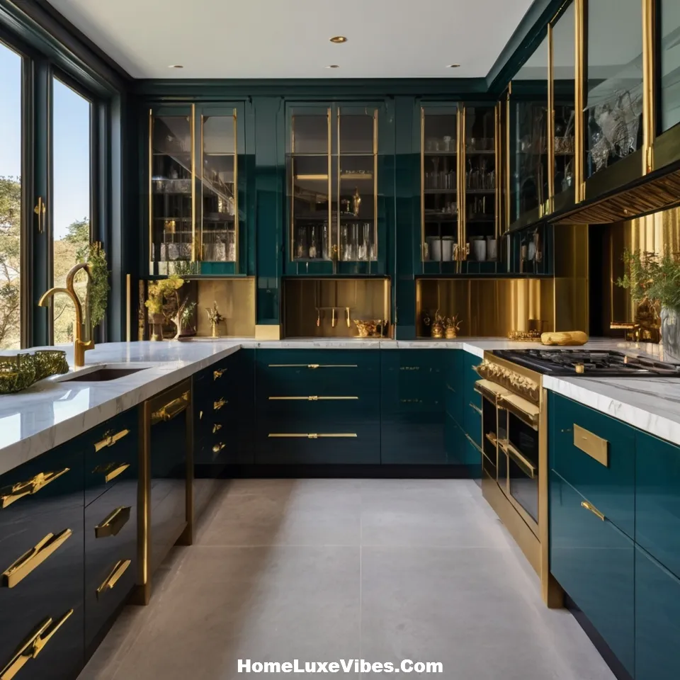 Jewel-Box Luxury Kitchen
