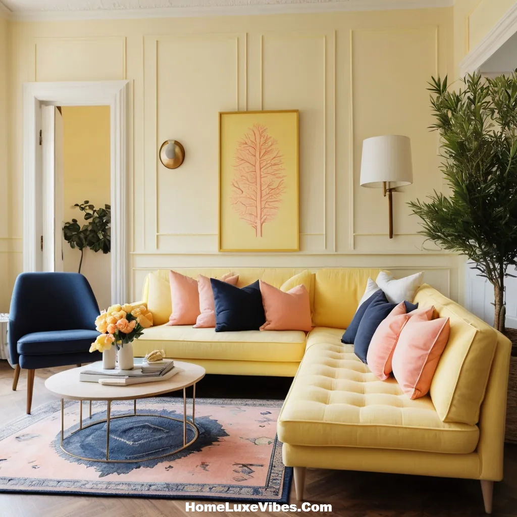 Layered Pastel Living Room with Light and Dark Tones result Layered Pastel Living Room with Light and Dark Tones