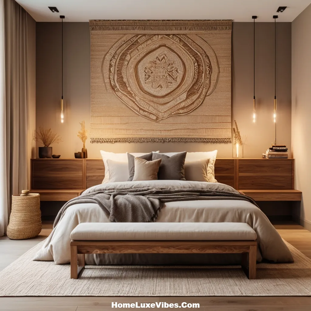 Luxury Bedroom with Handmade Decor Accent result Luxury Bedroom with Handmade Décor Accent