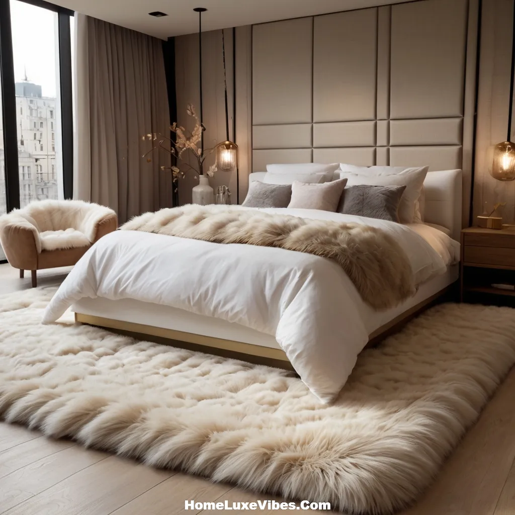 Luxury Bedroom with Plush Rug for Comfort and Style result Luxury Bedroom with Plush Rug for Comfort and Style