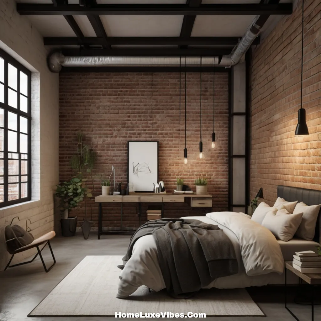 Minimalist Industrial Bedroom – Modern Loft Simplicity result Minimalist Industrial Bedroom – Modern Loft Simplicity