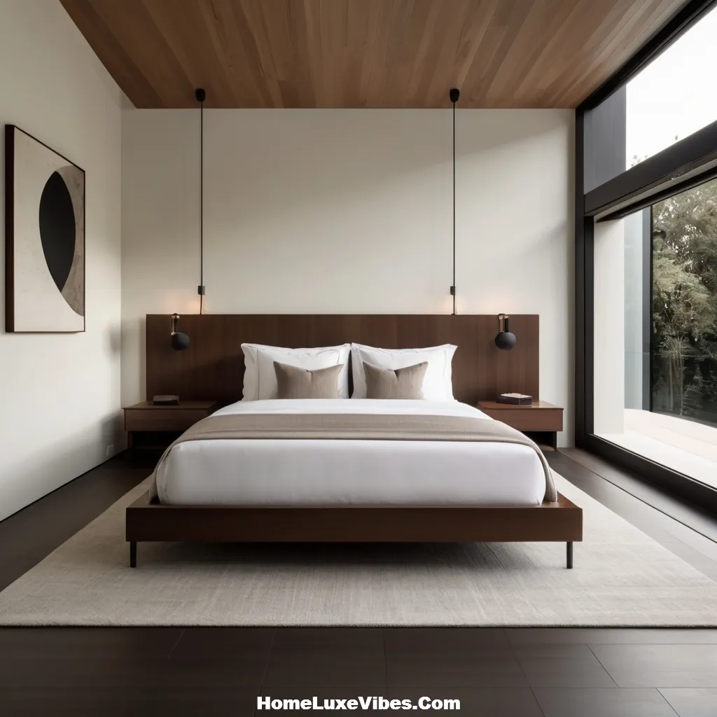 Minimalist Luxury Modern Bedroom with Clean Lines result Minimalist Luxury Modern Bedroom with Clean Lines