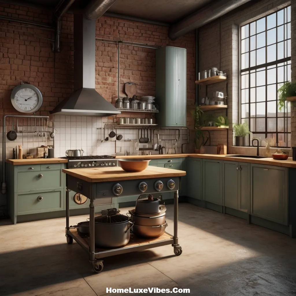 Mix of Vintage and Modern Appliances – Industrial Kitchen Design Inspiration result Mix of Vintage and Modern Appliances – Industrial Kitchen Design Inspiration