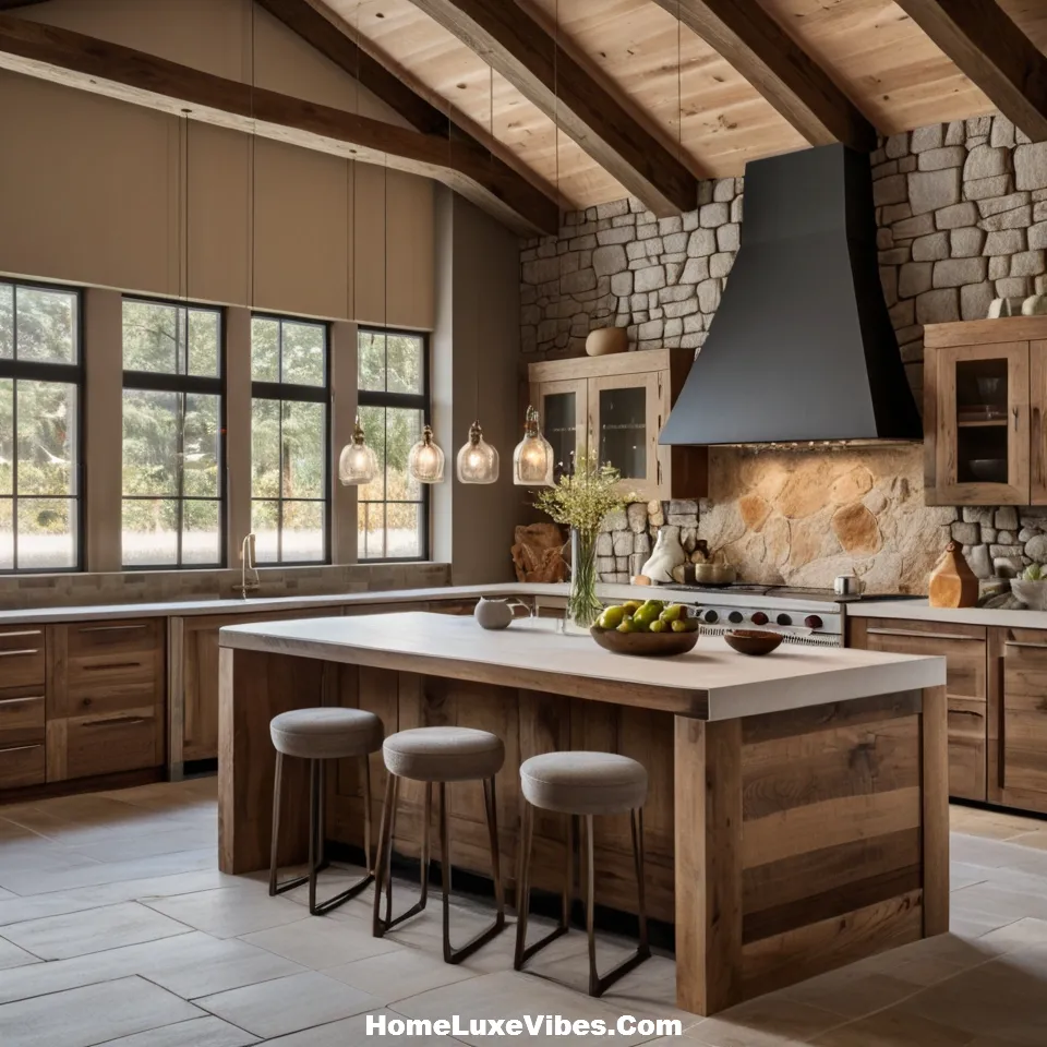 Modern Rustic Luxury Kitchen
