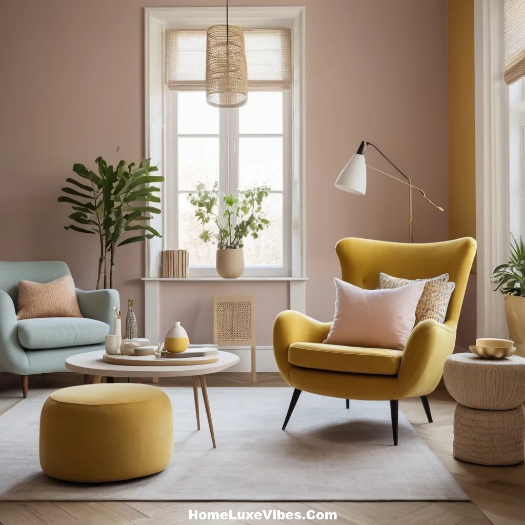 Pastel Living Room with Bold Accent Piece result Pastel Living Room with Bold Accent Piece
