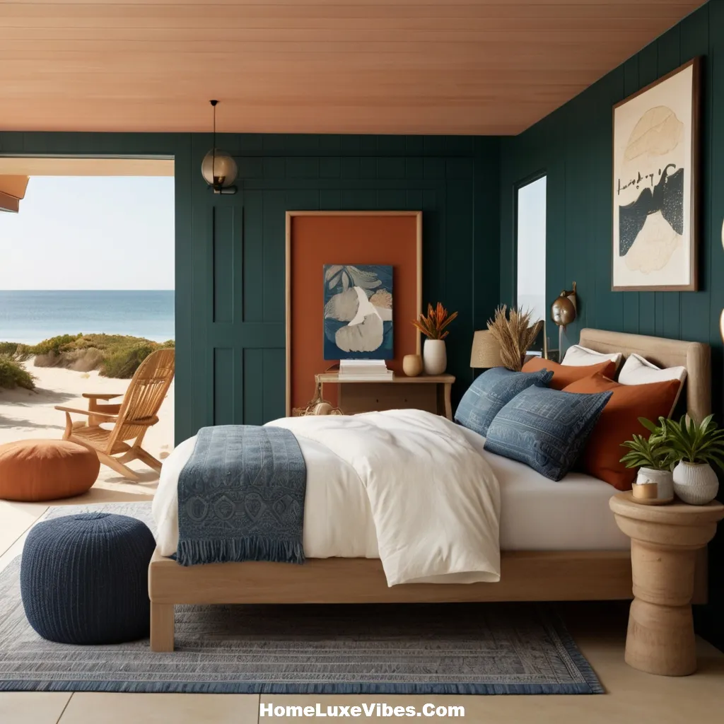 Rich Accent Colors for Coastal Bedrooms result Rich Accent Colors for Coastal Bedrooms