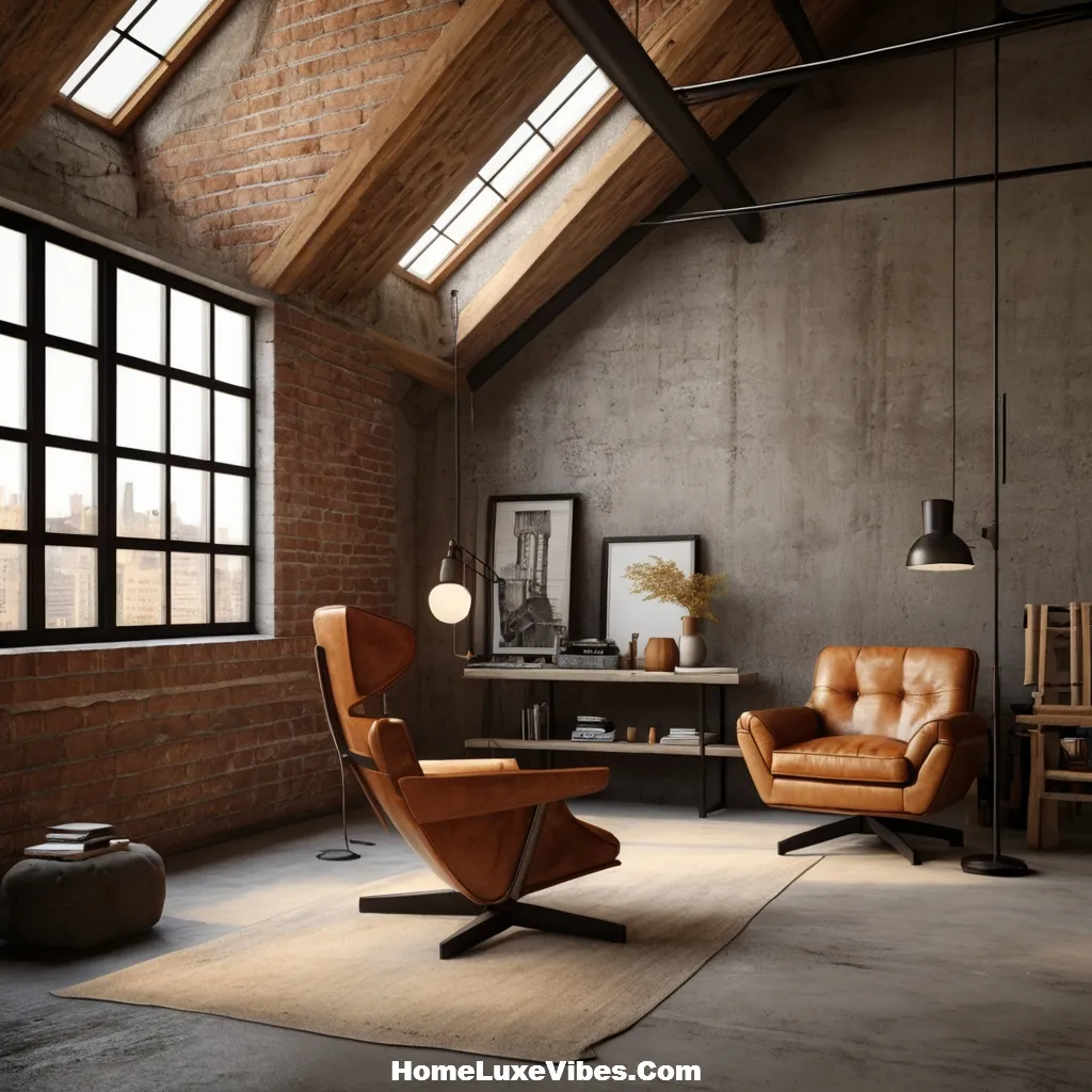 Rustic Wooden Beams in Industrial Bedroom – Cozy Loft Interior result Rustic Wooden Beams in Industrial Bedroom – Cozy Loft Interior