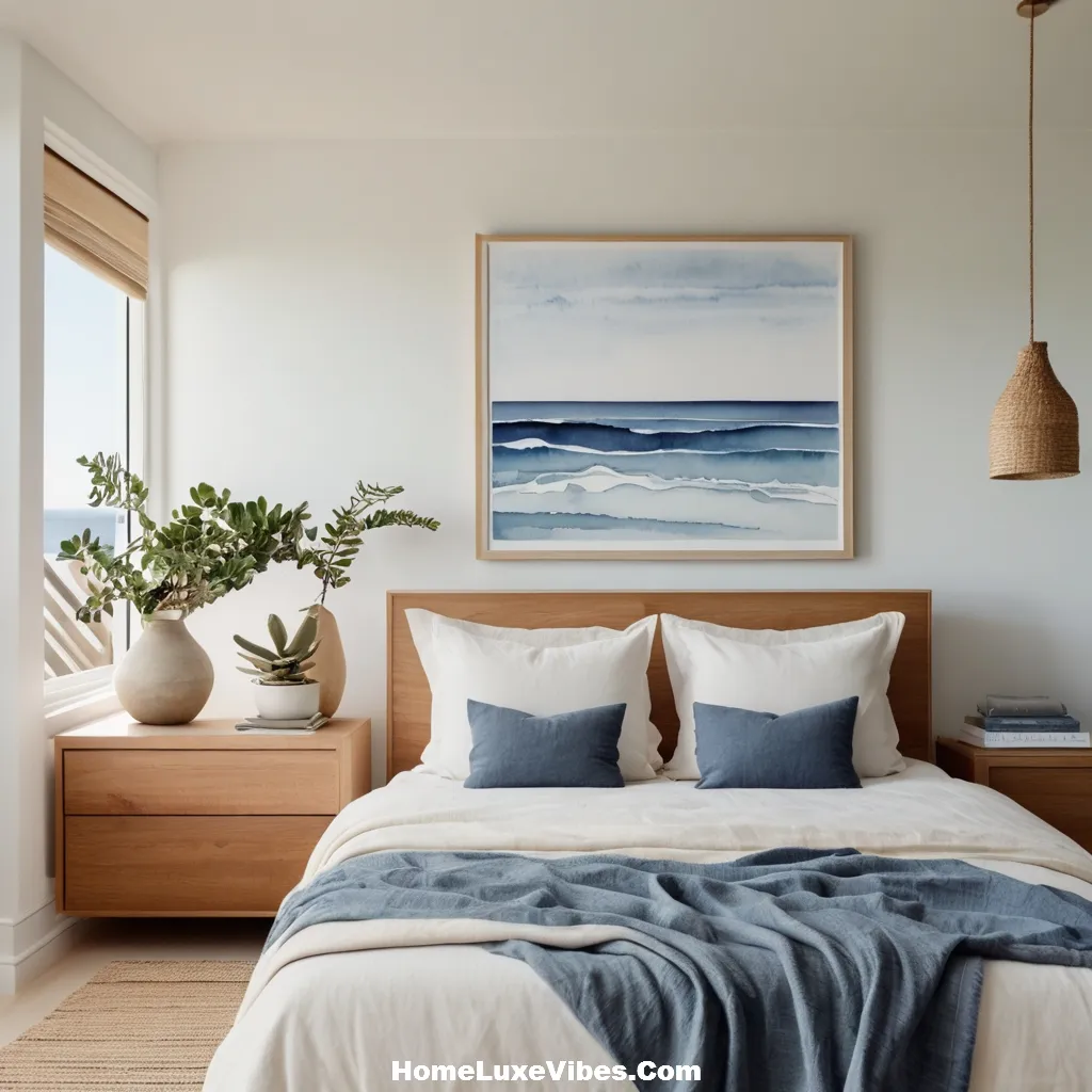 Simple Artwork Ideas for Coastal Bedrooms result Simple Artwork Ideas for Coastal Bedrooms