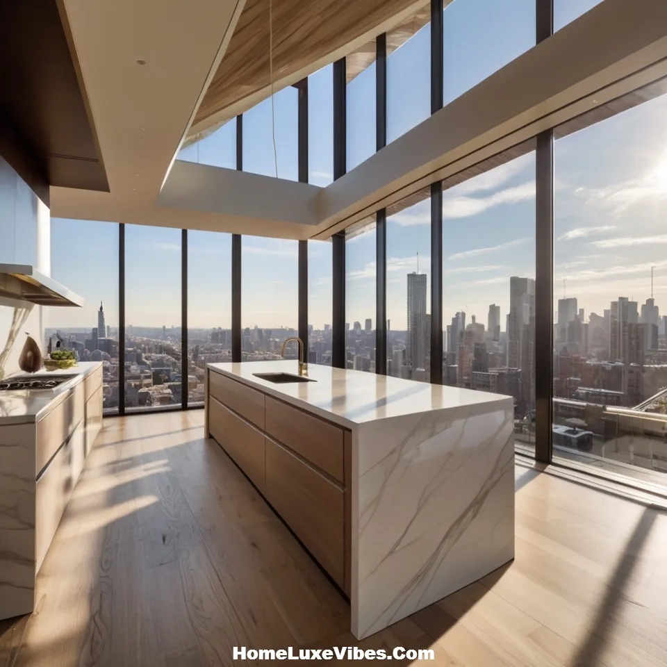 Skyscraper Modern Luxury Kitchen
